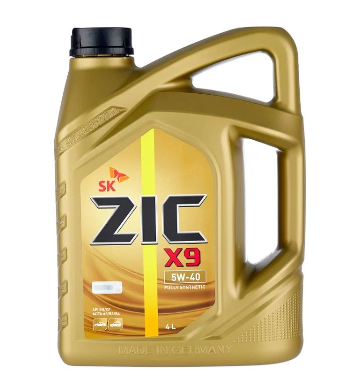 ZIC X9 5W40 A3/B4 SP 4л синт.