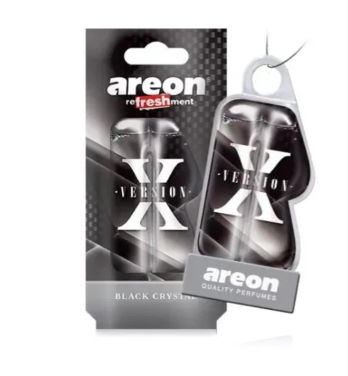 Ароматизатор подвесной гелевый AREON LIQUID X-VERSION Гель 8,5мл Black Crystal